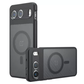   Techsuit - PureFrost MagSafe Ütésálló tok - OnePlus Nord 4 - Matt fekete