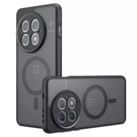   Techsuit - PureFrost MagSafe Ütésálló tok - OnePlus 13 - Matt fekete