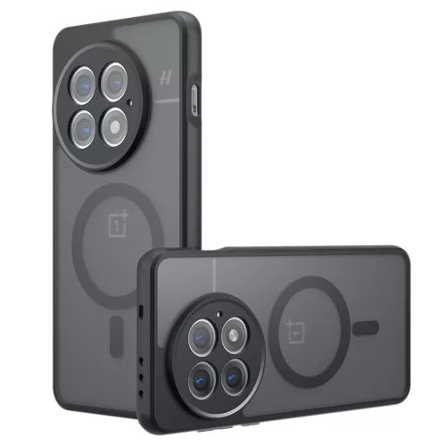 Techsuit - PureFrost MagSafe Ütésálló tok - OnePlus 13 - Matt fekete
