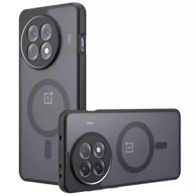   Techsuit - PureFrost MagSafe Ütésálló tok - OnePlus 13R - Matt fekete