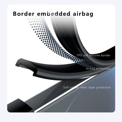 Techsuit - PureFrost MagSafe Ütésálló tok - Motorola Edge 50 Ultra - Matt fekete