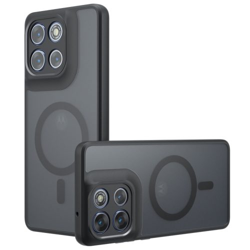 Techsuit - PureFrost MagSafe Ütésálló tok - Motorola Moto G86 / G86 Power - Matt fekete