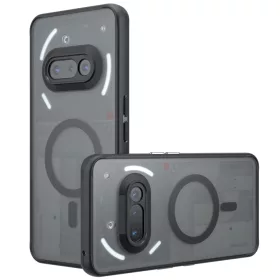   Techsuit - PureFrost MagSafe Ütésálló tok - Nothing Phone (3a) - Matt fekete