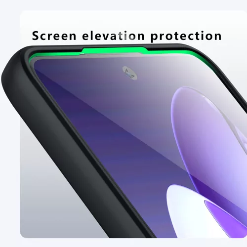 Techsuit - PureFrost MagSafe Ütésálló tok - Oppo Reno13 F 4G / Reno13 F 5G / Reno13 FS 5G - Matt fekete