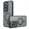 Techsuit - PureFrost MagSafe Ütésálló tok - Oppo A5 4G / A5 5G / A5m 4G - Matt fekete