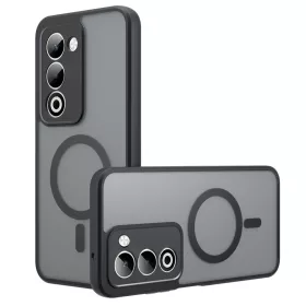   Techsuit - PureFrost MagSafe Ütésálló tok - Oppo A5 4G / A5 5G / A5m 4G - Matt fekete