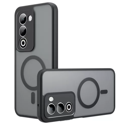 Techsuit - PureFrost MagSafe Ütésálló tok - Oppo A5 4G / A5 5G / A5m 4G - Matt fekete