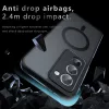 Techsuit - PureFrost MagSafe Ütésálló tok - Oppo A5 4G / A5 5G / A5m 4G - Matt fekete