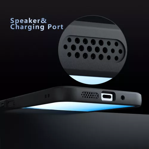 Techsuit - PureFrost MagSafe Ütésálló tok - Oppo A5 4G / A5 5G / A5m 4G - Matt fekete