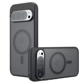   Techsuit - PureFrost MagSafe Ütésálló tok - Google Pixel 9 / 9 Pro - Matt fekete