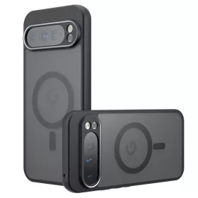   Techsuit - PureFrost MagSafe Ütésálló tok - Google Pixel 9 Pro XL - Matt fekete