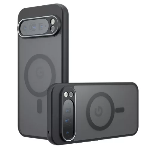 Techsuit - PureFrost MagSafe Ütésálló tok - Google Pixel 9 Pro XL - Matt fekete