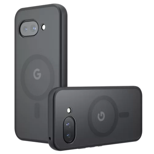 Techsuit - PureFrost MagSafe Ütésálló tok - Google Pixel 9a - Matt fekete