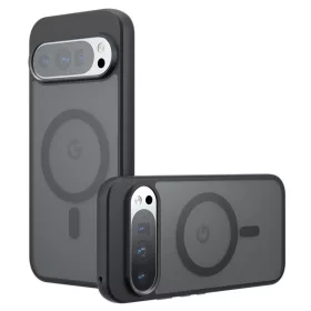   Techsuit - PureFrost MagSafe Ütésálló tok - Google Pixel 10 Pro - Matt fekete