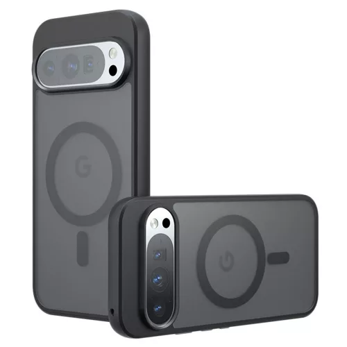 Techsuit - PureFrost MagSafe Ütésálló tok - Google Pixel 10 Pro - Matt fekete