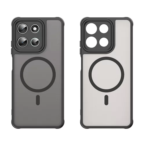 Techsuit - HaloFrost II MagSafe tok - Motorola Moto G56 - Fekete