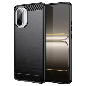 Techsuit - Carbon szilikon tok - OnePlus Nord CE5 - Fekete