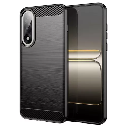 Techsuit - Carbon szilikon tok - OnePlus Nord 5 - Fekete