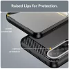 Techsuit - Carbon szilikon tok - OnePlus Nord 5 - Fekete