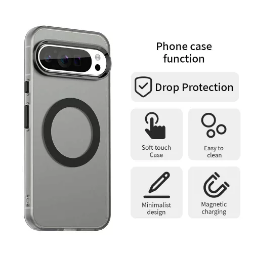Techsuit - CandyCase MagSafe tok - Google Pixel 10 / 10 Pro - Fekete