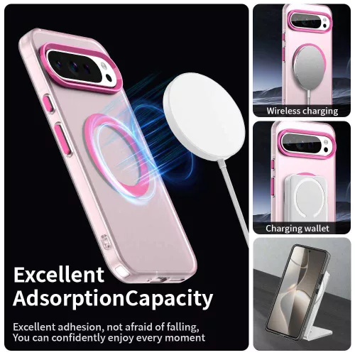 Techsuit - CandyCase MagSafe tok - Google Pixel 10 / 10 Pro - Rózsaszín