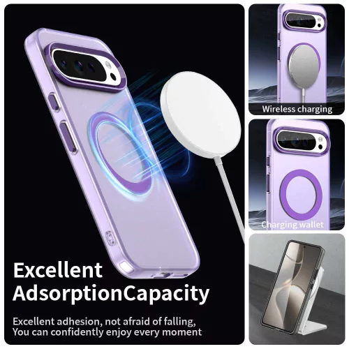 Techsuit - CandyCase MagSafe tok - Google Pixel 10 / 10 Pro - Lila
