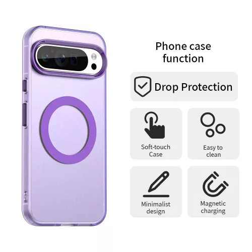 Techsuit - CandyCase MagSafe tok - Google Pixel 10 / 10 Pro - Lila