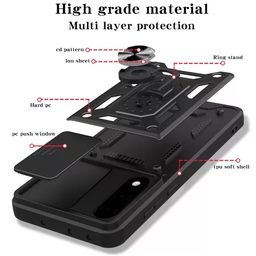 Techsuit - CamShield ütésálló tok - OnePlus Nord 5 - Fekete
