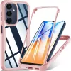 Techsuit - ColorVerse 360 tok kijelzővédővel -  Samsung Galaxy A16 4G / A16 5G / A17 5G / A17 4G / M17 / F17 - Rózsaszín