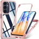 Techsuit - ColorVerse 360 tok kijelzővédővel -  Samsung Galaxy A16 4G / A16 5G / A17 5G / A17 4G / M17 / F17 - Rózsaszín