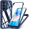 Techsuit - ColorVerse 360 tok kijelzővédővel -  Samsung Galaxy A16 4G / A16 5G / A17 5G / A17 4G / M17 / F17 - Kék