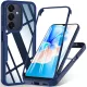 Techsuit - ColorVerse 360 tok kijelzővédővel -  Samsung Galaxy A16 4G / A16 5G / A17 5G / A17 4G / M17 / F17 - Kék