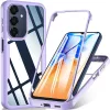 Techsuit - ColorVerse 360 tok kijelzővédővel -  Samsung Galaxy A16 4G / A16 5G / A17 5G / A17 4G / M17 / F17 - Lila