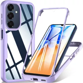   Techsuit - ColorVerse 360 tok kijelzővédővel -  Samsung Galaxy A16 4G / A16 5G / A17 5G / A17 4G / M17 / F17 - Lila