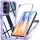 Techsuit - ColorVerse 360 tok kijelzővédővel -  Samsung Galaxy A16 4G / A16 5G / A17 5G / A17 4G / M17 / F17 - Lila