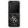 Guess - Bőr 4G Fém Logó (GUHCZF74GMGGR) - Samsung Galaxy Z Flip7 - Fekete