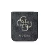 Guess - Bőr 4G Fém Logó (GUHCZF74GMGGR) - Samsung Galaxy Z Flip7 - Fekete