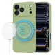 Techsuit - SoftFlex MagSafe tok - iPhone 17 Pro - Matcha zöld