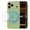 Techsuit - SoftFlex MagSafe tok - iPhone 17 Pro Max - Matcha zöld