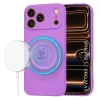 Techsuit - SoftFlex MagSafe tok - iPhone 17 Pro Max - Lila