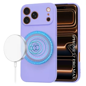   Techsuit - SoftFlex MagSafe tok - iPhone 17 Pro Max - Világoslila