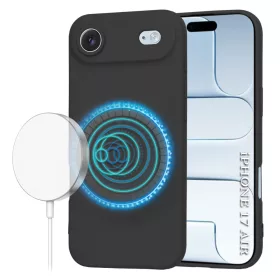 Techsuit - SoftFlex MagSafe tok - iPhone 17 Air - Fekete