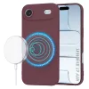 Techsuit - SoftFlex MagSafe tok - iPhone 17 Air - Bordó