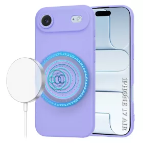  Techsuit - SoftFlex MagSafe tok - iPhone 17 Air - Világoslila