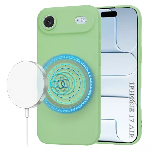 Techsuit - SoftFlex MagSafe tok - iPhone 17 Air - Mentazöld