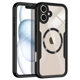   Techsuit - ColorVerse 360 MagSafe  Series + Screen Protector - iPhone 17 - Fekete