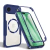 Techsuit - ColorVerse 360 MagSafe tok kijelzővédővel - iPhone 17 Air - Kék