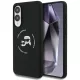 Karl Lagerfeld - Silicone Double Heads MagSafe (KLHMS25ESKCHTCK) - Samsung Galaxy S25 Edge - Black