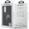 Karl Lagerfeld - Silicone Double Heads MagSafe (KLHMS25ESKCHTCK) - Samsung Galaxy S25 Edge - Black