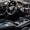 Techsuit - Premium Car Charger DriveBoost (C6) - Fast Charge, LED Light, USB, 2x Type-C, 60W - Silver